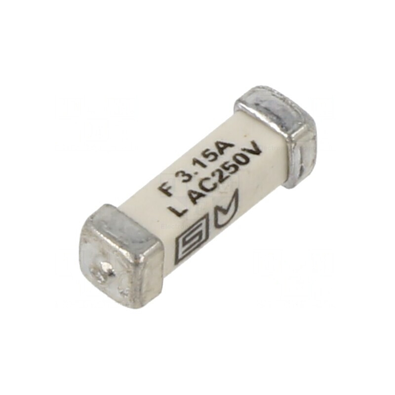 Siguranță 3,15A 250VAC 125VDC SMD | Electronic-mag.ro | Componente Electronice