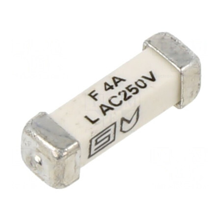 Siguranță Ardere Rapidă 4A 250VAC 125VDC SMD Cupru | Electronic-mag.ro | Componente Electronice