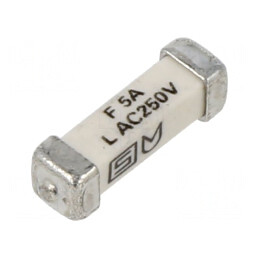 Siguranță Ardere Rapidă 5A 250VAC 125VDC SMD Cupru | Electronic-mag.ro | Componente Electronice