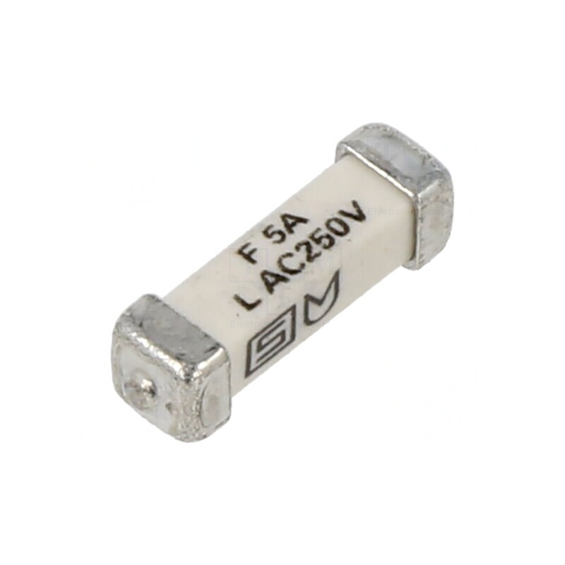 Siguranță Ardere Rapidă 5A 250VAC 125VDC SMD Cupru | Electronic-mag.ro | Componente Electronice Siguranță Ardere Rapidă 5A 250VAC 125VDC SMD Cupru | Electronic-mag.ro | Componente Electronice
