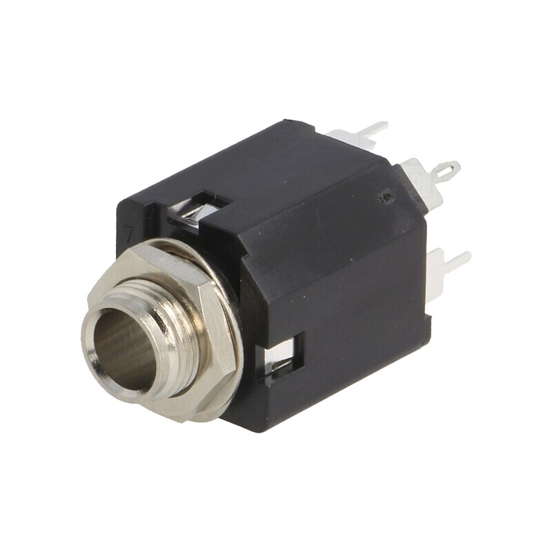 Soclu Jack 6,3mm Stereo cu Întrerupător Dublu | Electronic-mag.ro | Componente Electronice