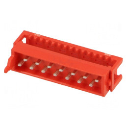 Mufă Micro-MaTch 14-PIN IDC pentru cablu-bandă 1.27mm | Electronic-mag.ro | Componente Electronice