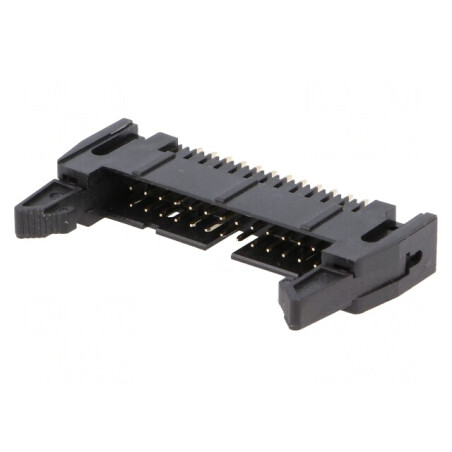 Soclu IDC Tată 26P cu Ejector THT Aurit 2.54mm | Electronic-mag.ro | Componente Electronice