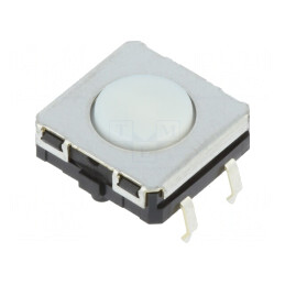 Microîntrerupător TACT SPST-NO 0.05A 24VDC THT | Electronic-mag.ro | Componente Electronice