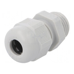 Garnitură Etanșare PG9 IP68 Poliamidă Gri Deschis | Electronic-mag.ro | Componente Electronice