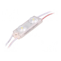 LED albă 720mW 7000K 122lm IP67 175° 2 diode | Electronic-mag.ro | Componente Electronice
