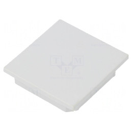 Obturator Gri pentru Profile LED, Set 2 Bucăți, ABS | Electronic-mag.ro | Componente Electronice