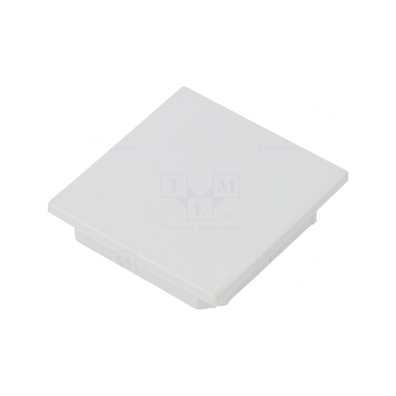 Obturator Gri pentru Profile LED, Set 2 Bucăți, ABS | Electronic-mag.ro | Componente Electronice