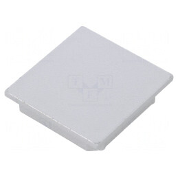 Obturator LED Profile Argintiu 2 Bucăți ABS | Electronic-mag.ro | Componente Electronice