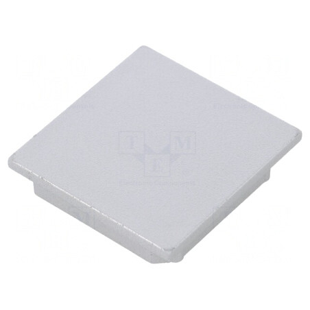 Obturator LED Profile Argintiu 2 Bucăți ABS | Electronic-mag.ro | Componente Electronice