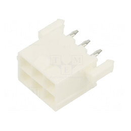 Soclu cablu-placă Mini-Fit Jr 4,2mm 6 pini 9A drept | Electronic-mag.ro | Componente Electronice
