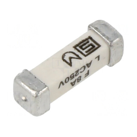 Siguranţă Ardere Rapidă 8A 250VAC 125VDC SMD Cupru | Electronic-mag.ro | Componente Electronice