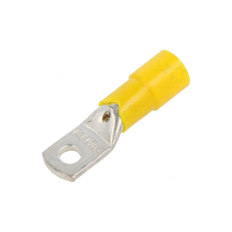 Vârf Inelar Tubular M6 6.3mm 25mm2 Crimpat Cupru | Electronic-mag.ro | Componente Electronice