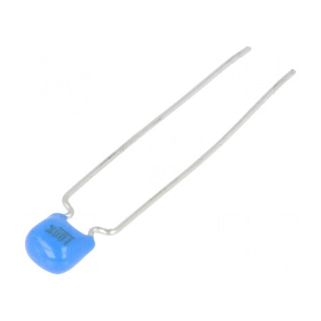 Condensator ceramic MLCC 10uF 50V X7R THT 5mm | Electronic-mag.ro | Componente Electronice