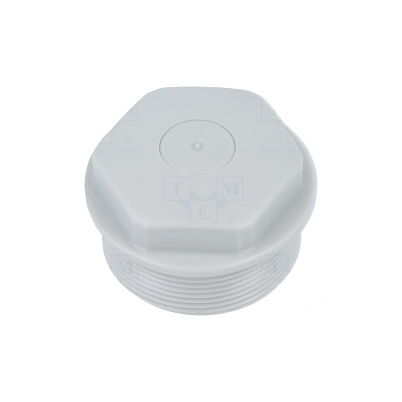 Capac de protecție IP54 polietilenă gri M40 | Electronic-mag.ro | Componente Electronice