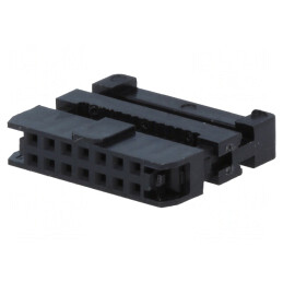 Mufă IDC Mamă 14 PIN Neagră 1mm | Electronic-mag.ro | Componente Electronice