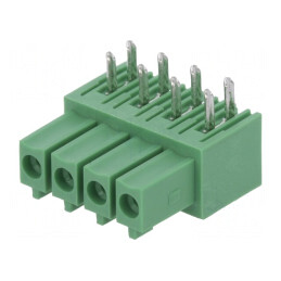 Regletă de conexiuni deconectabilă 3,5mm 4 piste mamă | Electronic-mag.ro | Componente Electronice