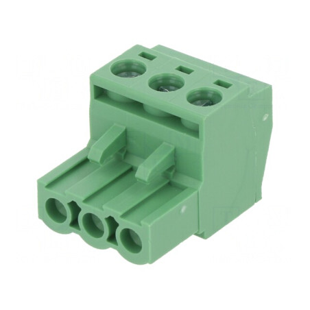 Regletă de Conexiuni Deconectabilă 3 Piste 5mm | Electronic-mag.ro | Componente Electronice