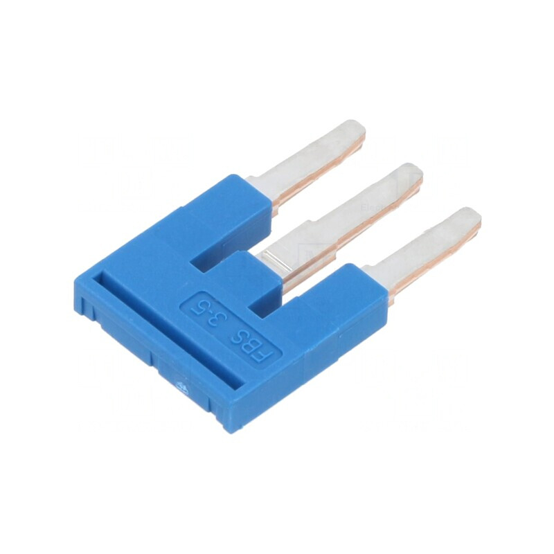Punte cu Şuruburi 3 Piste Albastră 5mm UL94V-0 | Electronic-mag.ro | Componente Electronice