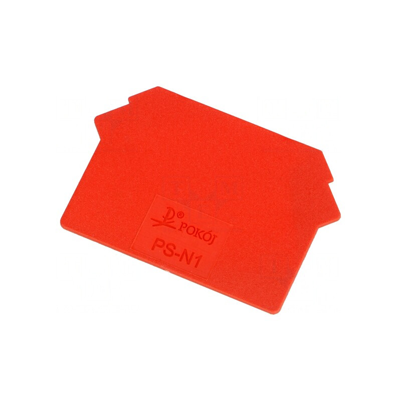 Placă poliamidă roșie 1mm UL94V-0 | Electronic-mag.ro | Componente Electronice