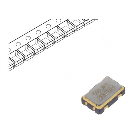 Generator de Cuarț 36MHz SMD 3.3V | Electronic-mag.ro | Componente Electronice