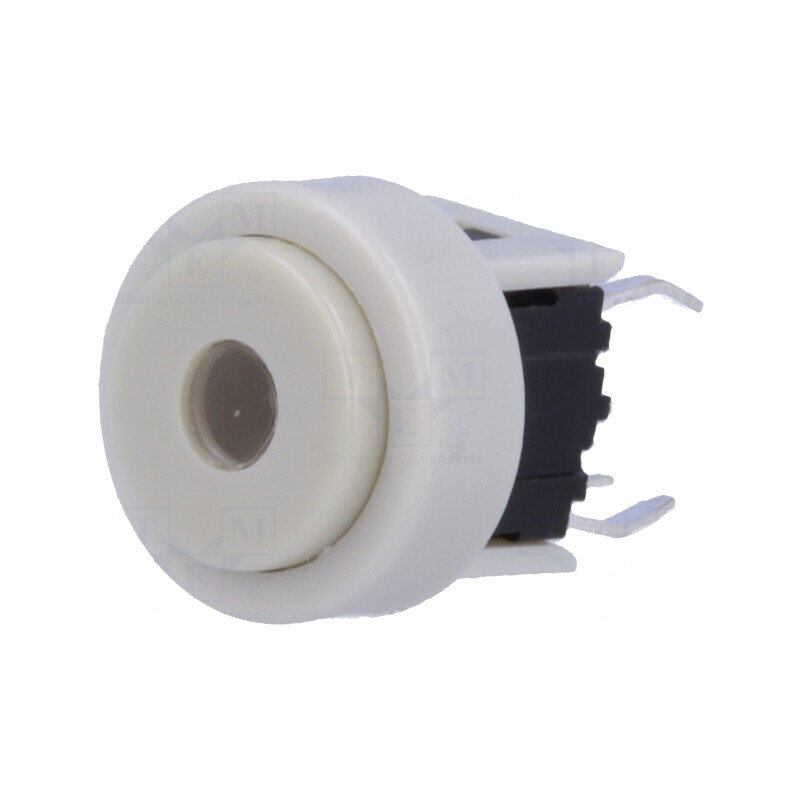 Comutator Tastatură Alb LED Verde 12V | Electronic-mag.ro | Componente Electronice