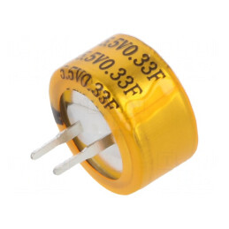 Supercondensator THT 330mF 5,5V 13,2x7mm | Electronic-mag.ro | Componente Electronice
