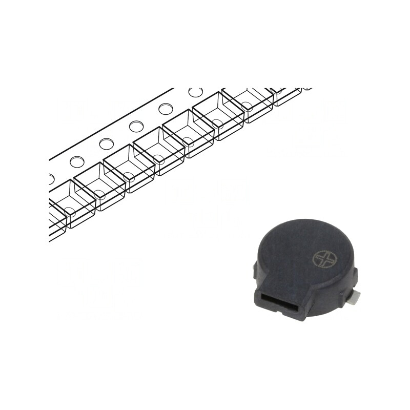 Semnalizator Electromagnetic SMD 2700Hz | Electronic-mag.ro | Componente Electronice