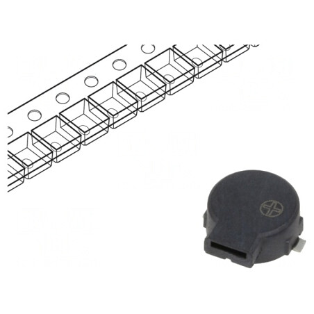 Semnalizator Electromagnetic SMD 2700Hz | Electronic-mag.ro | Componente Electronice