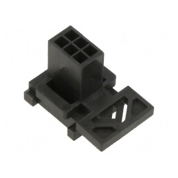 Microfit 3.0 BMI Panel Mount Plug 6 Pini