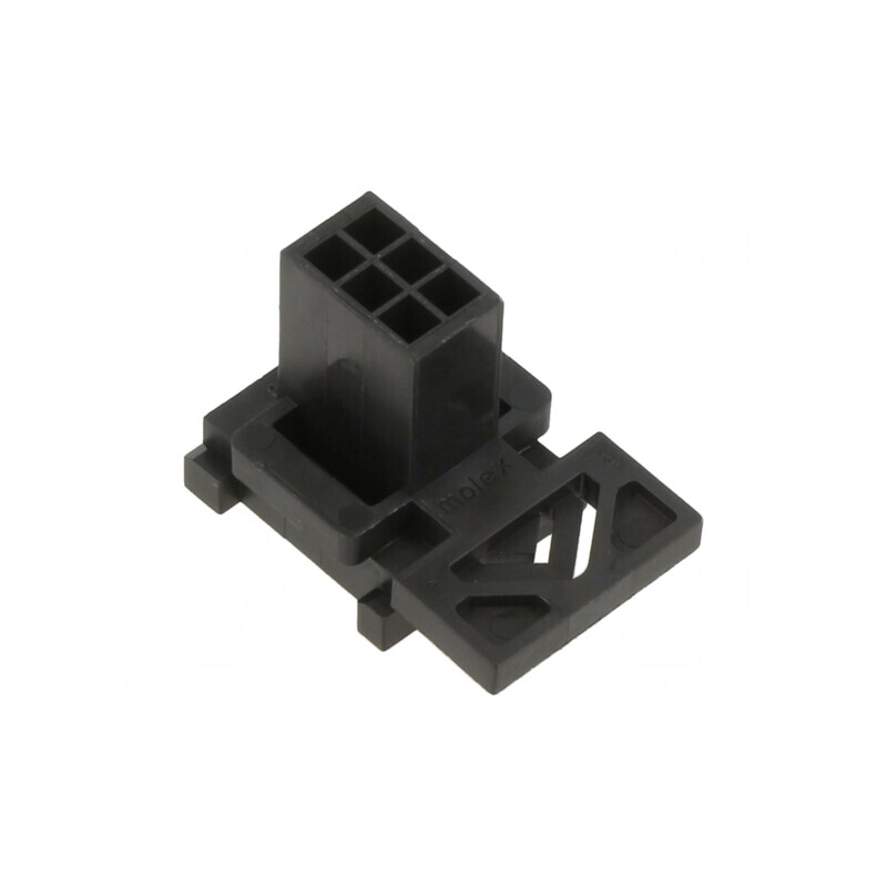 Microfit 3.0 BMI Panel Mount Plug 6 Pini | Electronic-mag.ro | Componente Electronice