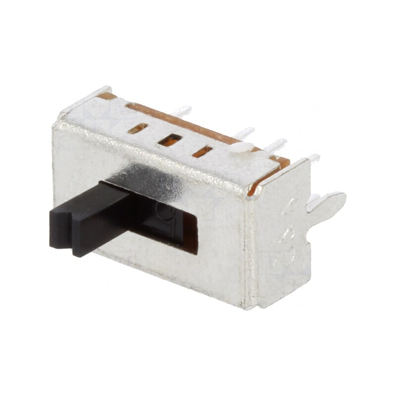 Comutator glisant triplu 0,1A 12V ON-ON-ON THT | Electronic-mag.ro | Componente Electronice