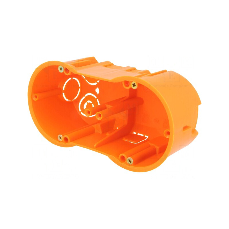 Carcasă doză electrică IP30 60x136x60mm în perete | Electronic-mag.ro | Componente Electronice