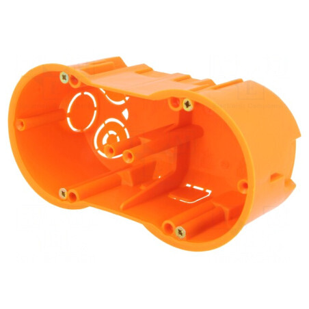 Carcasă doză electrică IP30 60x136x60mm în perete | Electronic-mag.ro | Componente Electronice