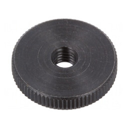 Buton reglare oțel 20mm M5 DIN 467 | Electronic-mag.ro | Componente Electronice