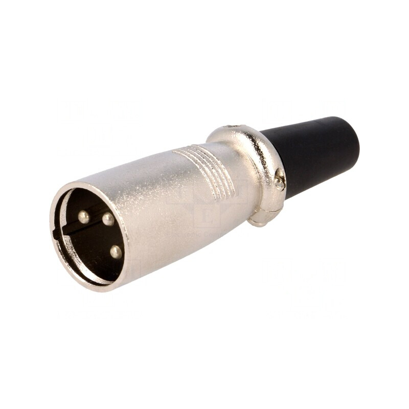 Mufă XLR Tată 3 Pin Drept pe Cabluri | Electronic-mag.ro | Componente Electronice Mufă XLR Tată 3 Pin Drept pe Cabluri | Electronic-mag.ro | Componente Electronice