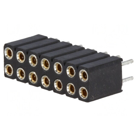 Conector Mamă 14 Pini 2,54mm | Electronic-mag.ro | Componente Electronice