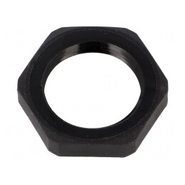 Piuliţă Filet PG Poliamidă Neagră 30mm | Electronic-mag.ro | Componente Electronice