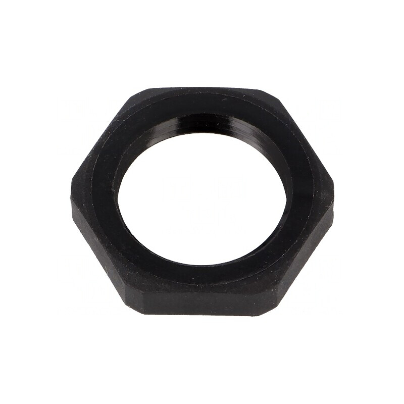 Piuliţă Filet PG Poliamidă Neagră 30mm | Electronic-mag.ro | Componente Electronice