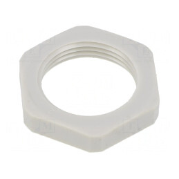Piuliţă PG Poliamidă Gri 30mm | Electronic-mag.ro | Componente Electronice
