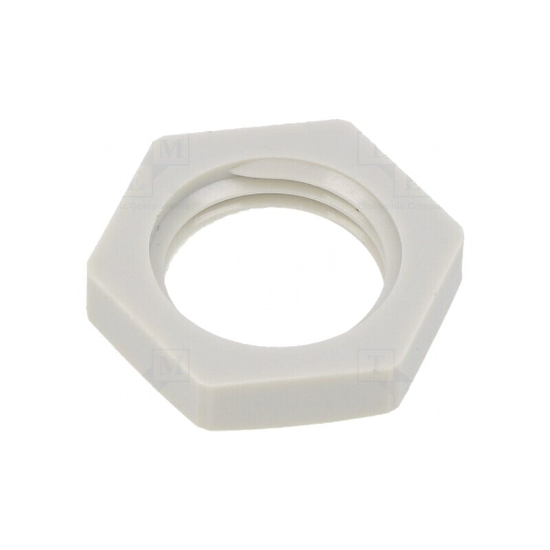 Piuliță Poliamidă Metrică Gri 22mm PMAFIX MN | Electronic-mag.ro | Componente Electronice