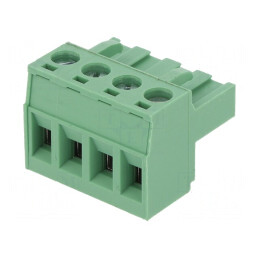 Regletă de Conexiuni Deconectabilă 5mm 4 Piste Drept Mufă | Electronic-mag.ro | Componente Electronice