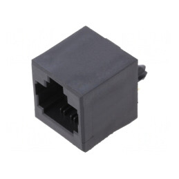 Soclu RJ45 Cat 5 8p8c THT Drept | Electronic-mag.ro | Componente Electronice