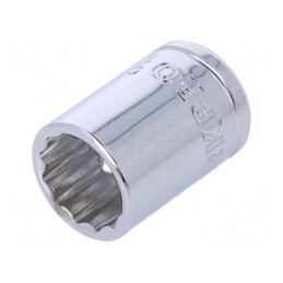 Tubulară 3/8 oțel crom-vanadium 14mm 12-puncte | Electronic-mag.ro | Componente Electronice