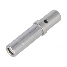 Pin Mamă Nichelat 12mm 2-3mm2 Contacte Întoarse Vrac | Electronic-mag.ro | Componente Electronice
