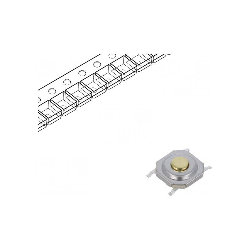 Microîntrerupător TACT SPST 0,05A 32V SMT | Electronic-mag.ro | Componente Electronice Microîntrerupător TACT SPST 0,05A 32V SMT | Electronic-mag.ro | Componente Electronice