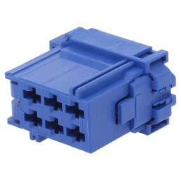 Conector Auto MCP 2.8 Mamă 6 PIN Crimpat Pe Cablu | Electronic-mag.ro | Componente Electronice
