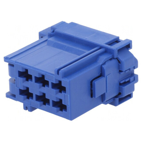 Conector Auto MCP 2.8 Mamă 6 PIN Crimpat Pe Cablu | Electronic-mag.ro | Componente Electronice