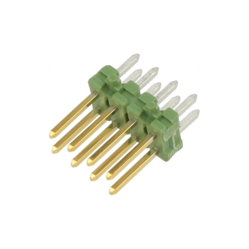 Conector Header 2x4 Pini THT 2,54mm | Electronic-mag.ro | Componente Electronice