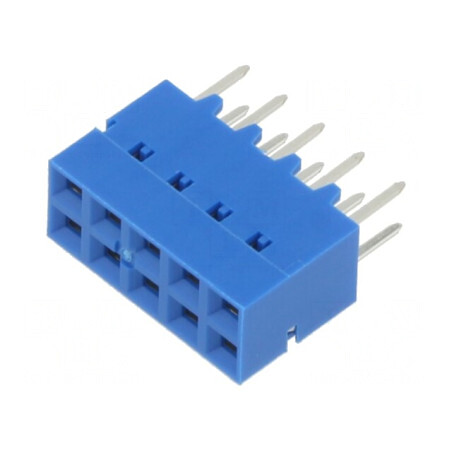 Soclu PCB-PCB mamă 10 pini 2,54mm THT aurit drept | Electronic-mag.ro | Componente Electronice